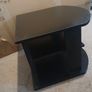 Storage cabinet with 2 shelves ( black ) Image 4