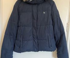Jack Wills Puffer Jacket with Faux Fur Hood (Size 12/M)