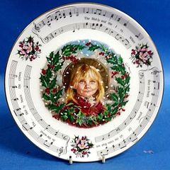 Royal Doulton Decorative Christmas Carols - 5th of Series - 1987 Boxed Plate