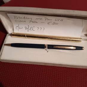 Bradley ink pen.