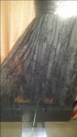 Vila Clothes  Boob Tube sequins Lace  Munni Dress X size M UK10/12 EUR38/40 Postage included