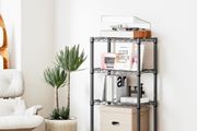 1000 lbs 4 Tier Shelf Metal Storage Shelves Wire Rack Closet Organizers with PP Board for Garage Kitchen Bathroom Laundry Black 30 x 55 x 100.3 cm