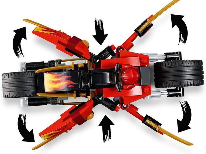 LEGO Ninjago 70667 Kai's Blade Cycle & Zane's Snowmobile BRAND NEW & SEALED