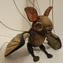 Bat Czech Handmade Wooden Marionette Image 4