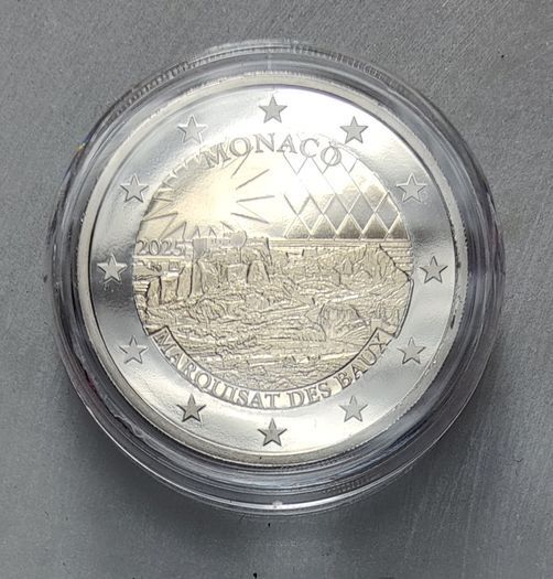 Monaco 2 Euro Proof Coin 2025 - Marquisate of Baux