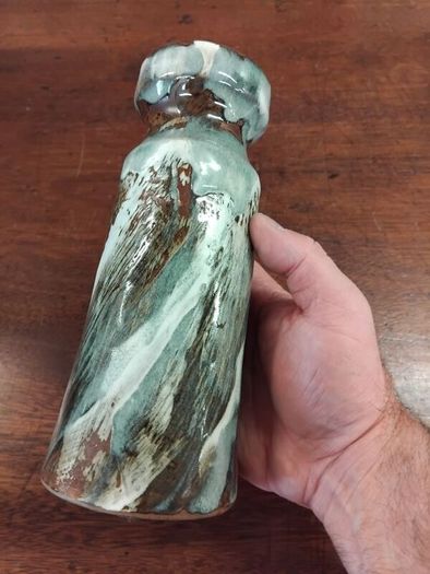 Fat Lava Pottery Vase