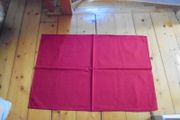 Red Pillowcases x 6 for Sale