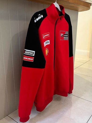 Rare! Ducati Full-Zip Replica MotoGP Jacket Size M-L