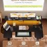 Standing Desk, 140cm U Shaped Height Adjustable Desk with Monitor Stand, Electric Sit Stand Rising Table with Sockets, Gaming Computer Table with LED Light for Home Office Workstation, Black Image 3