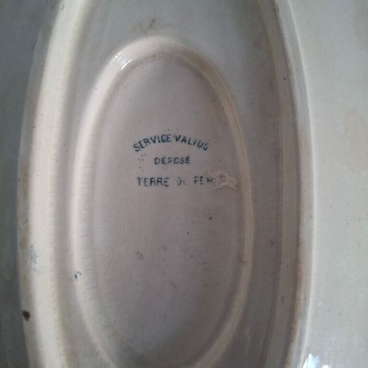 French Ironstone Gravy Boat