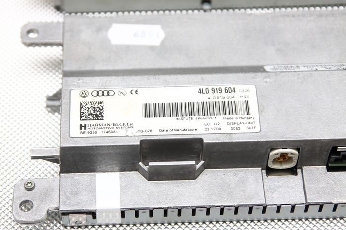 Audi A6 C6 Q7 MMI LCD Colour 7 inch Display Screen Monitor GPS 4F0 919 603 B Genuine Part