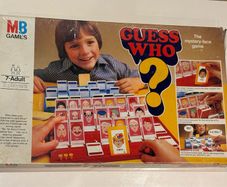 Vintage Guess Who MB Games 1979 Complete