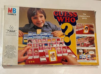 Vintage Guess Who MB Games 1979 Complete