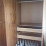 Large Solid Pine Wardrobe with Pull-Out Storage & Shoe Rack Image 3