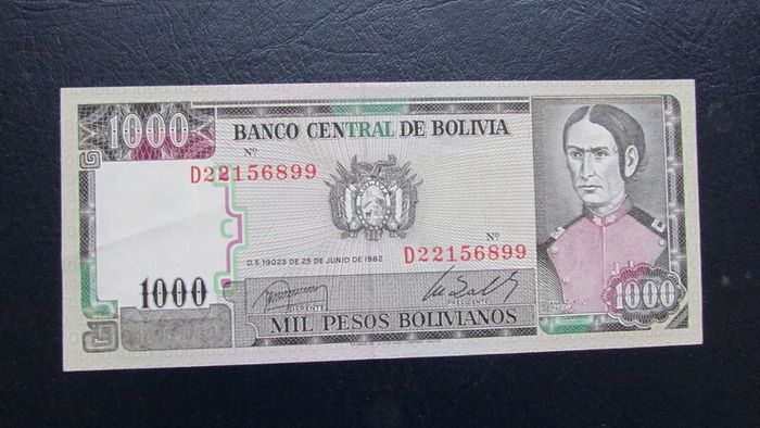 Bolivia 1982.1000 Pesos.
