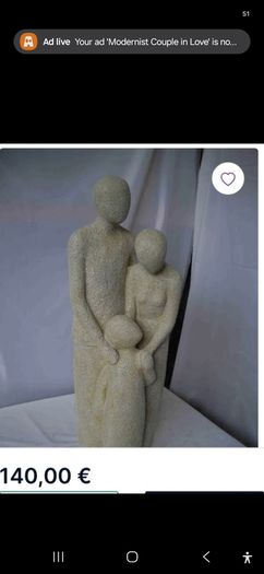 Modernist Couple in Love
