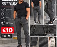 Men Tracksuit Bottoms, size M