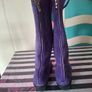 Purple suede cowboy boots Image 4