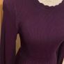 Dress grape woollen Monsoon Image 3