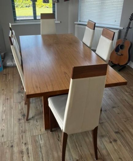 Oak Table and Chairs