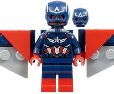 LEGO Marvel Sam Wilson Captain America Minifigure