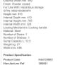 1 Shelf Premium Hazardous Cabinet HxWxD mm: 915x459x459 Image 2