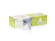main image for ad Lamps 4u 5w Gu10 Led Spot 420 Lumens 2700k (10 Pk)