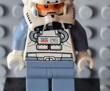 Lego Minifigure Clone Trooper Pilot