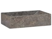 Sink Grey 45x30x12 cm Marble