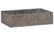 Sink Grey 45x30x12 cm Marble