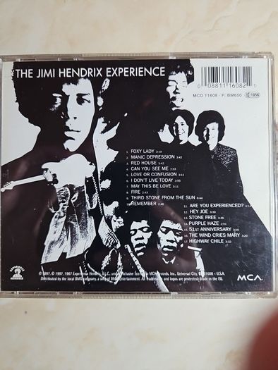 Jimi Hendrix CD - Are You Experienced?