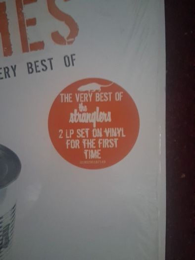 lp They're very best of the stranglers double l.P