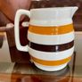 Large Mid Century Carrigaline Colleen Ireland 1 Pint Milk Jug or Posy Vase Image 2