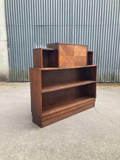 Vintage Artdeco Writing Bureau bookcase - Warehouse and Showroom Open Saturday  8th August 12 till 4pm 12 till 4pm Eircode R95T227