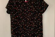 floral blouse