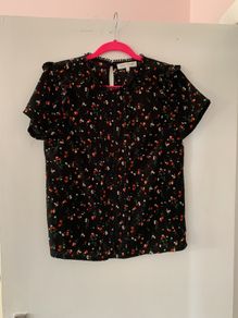 floral blouse