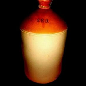 WW1 Officers Rum Jar