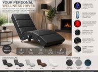 main image for ad Heated Lounger with Massage Modes and Timer