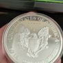 2001 American Eagle Silver .999 1/2 Troy lb (186.62g) Proof Coin Image 2