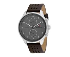 Tommy Hilfiger Chase Mens Watch 1791579 Grey Dial - Warranty - Free Delivery