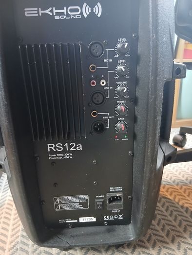 Ekho RS12a 300w Active Speakers