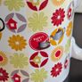 Barrys Tea Floral Ceramic Mug Irish Retro Advertising Collectible Image 2