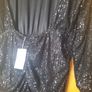 Backless sequin black dress Image 5
