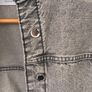 Grey Denim jacket women Image 3