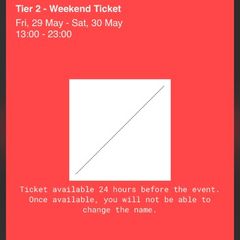 AVA Belfast Weekend Ticket