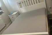 HEMNES bed frame /Mattress separated