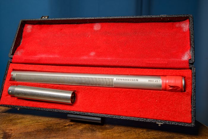 Sennheiser MKH 415 T Vintage Shotgun Microphone + T-Power Converter