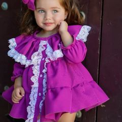Spanish dress with matching kick pants BNWT