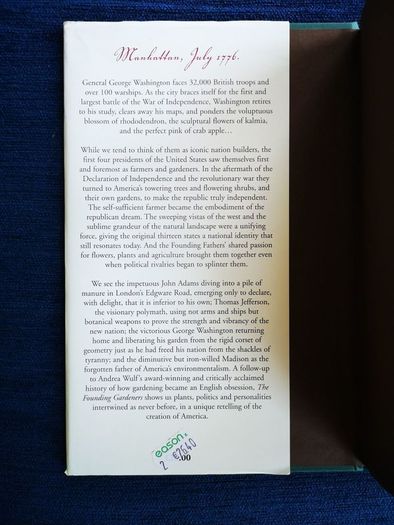 SALE! Founding Gardeners. The Revolutionary Generation, Nature and the Shaping of the American Nation Book by Andrea Wulf