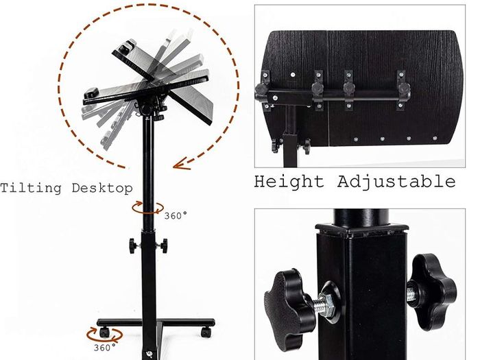 Laptop Table Height-Adjustable Laptop Stand - FREE DELIVERY NATIONWIDE